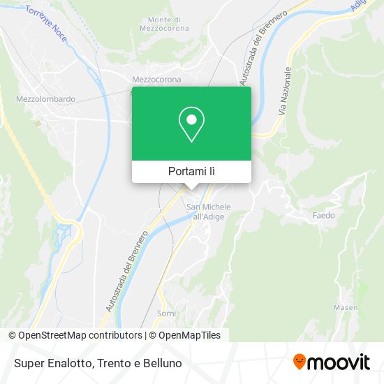 Mappa Super Enalotto