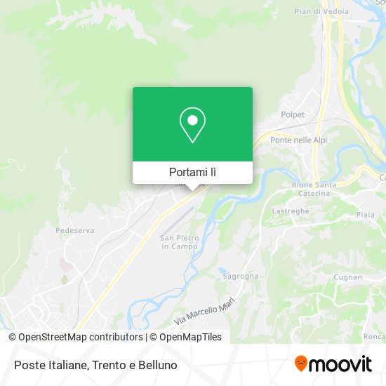 Mappa Poste Italiane