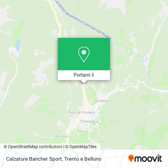 Mappa Calzature Bancher Sport