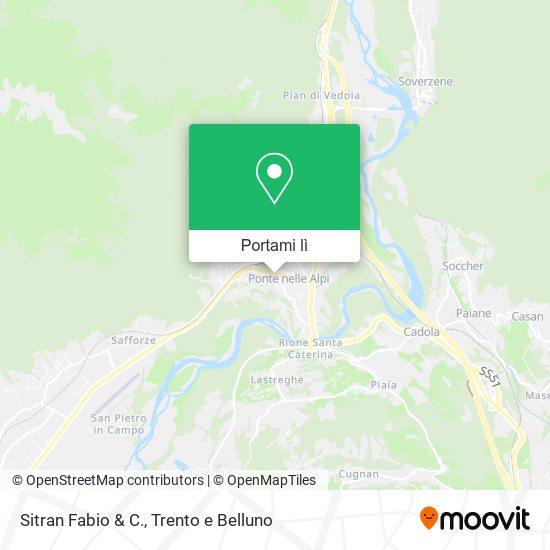 Mappa Sitran Fabio & C.