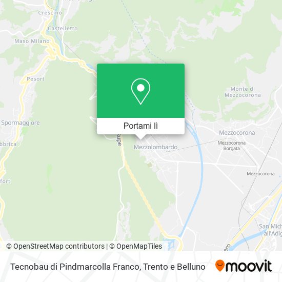 Mappa Tecnobau di Pindmarcolla Franco