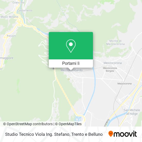 Mappa Studio Tecnico Viola Ing. Stefano