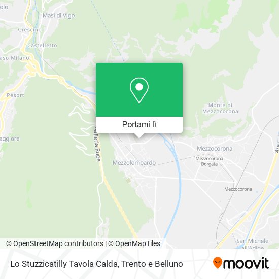 Mappa Lo Stuzzicatilly Tavola Calda