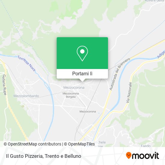 Mappa Il Gusto Pizzeria