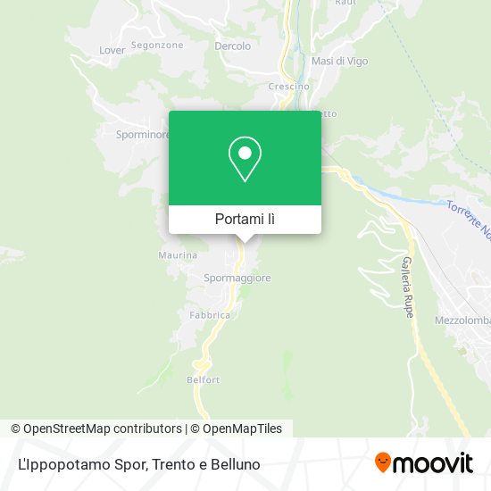 Mappa L'Ippopotamo Spor