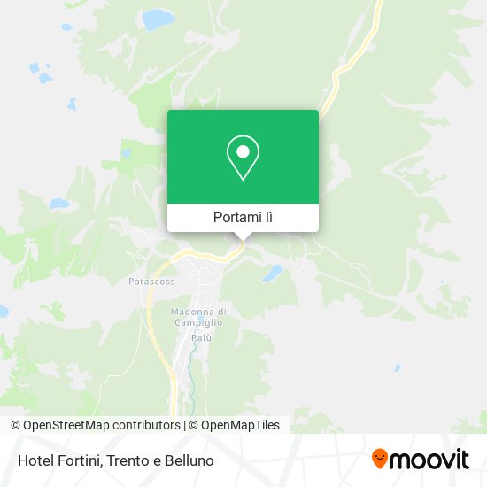Mappa Hotel Fortini