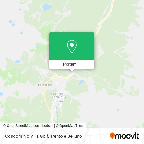 Mappa Condominio Villa Golf
