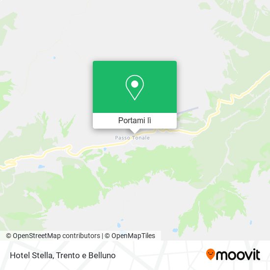Mappa Hotel Stella