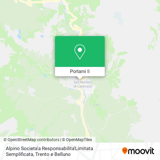 Mappa Alpino Societa'a Responsabilita'Limitata Semplificata