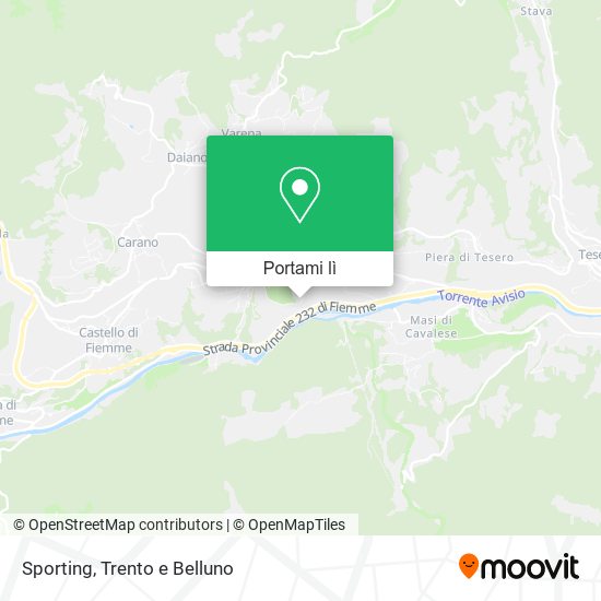 Mappa Sporting