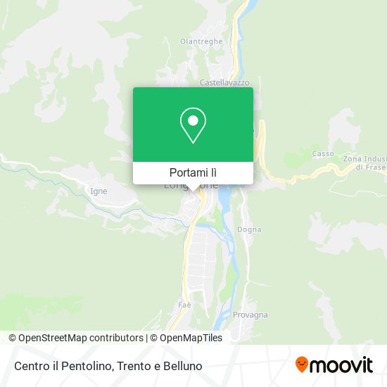 Mappa Centro il Pentolino