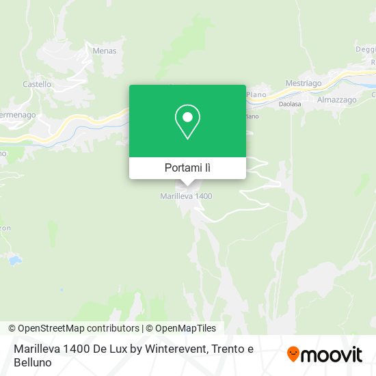 Mappa Marilleva 1400 De Lux by Winterevent