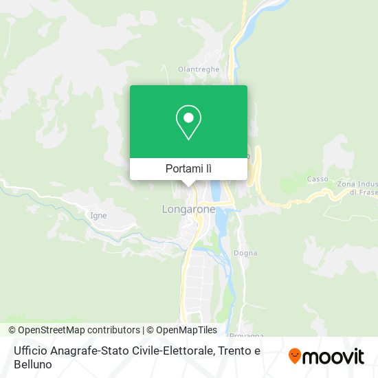 Mappa Ufficio Anagrafe-Stato Civile-Elettorale