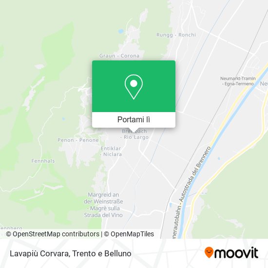 Mappa Lavapiù Corvara