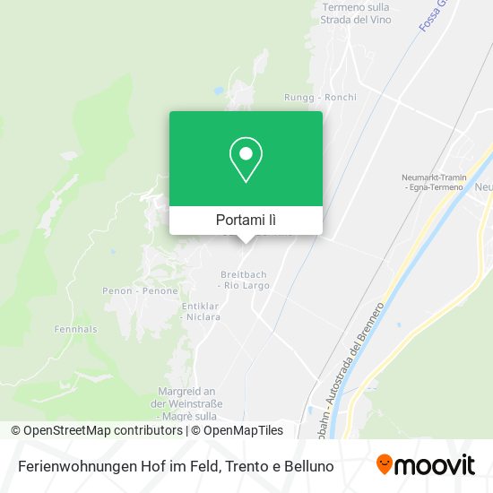 Mappa Ferienwohnungen Hof im Feld