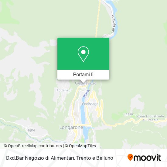Mappa Dxd,Bar Negozio di Alimentari
