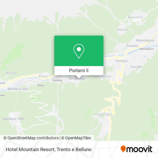 Mappa Hotel Mountain Resort