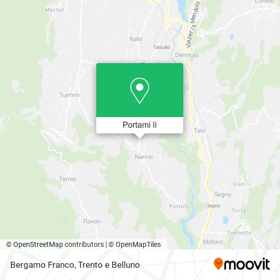 Mappa Bergamo Franco