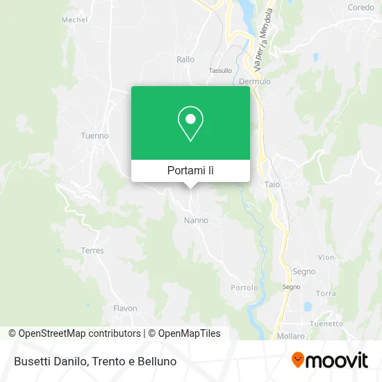 Mappa Busetti Danilo
