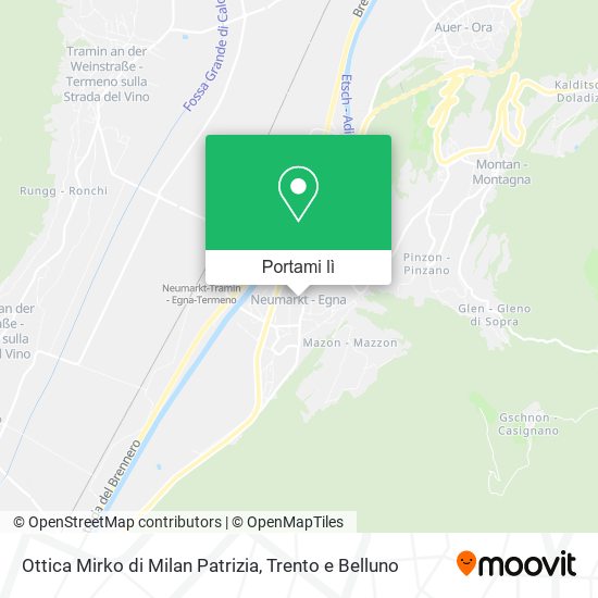 Mappa Ottica Mirko di Milan Patrizia