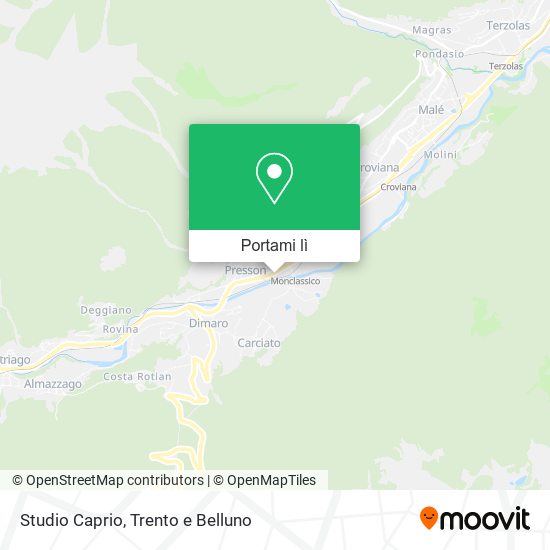 Mappa Studio Caprio