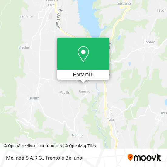 Mappa Melinda S.A.R.C.