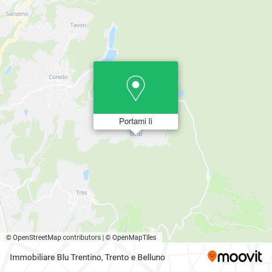 Mappa Immobiliare Blu Trentino