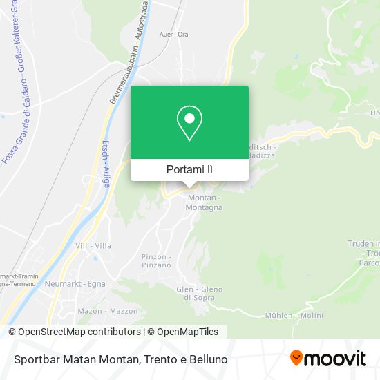 Mappa Sportbar Matan Montan