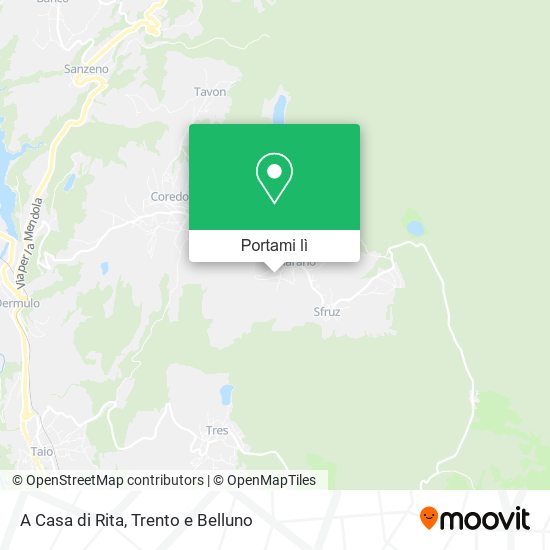 Mappa A Casa di Rita