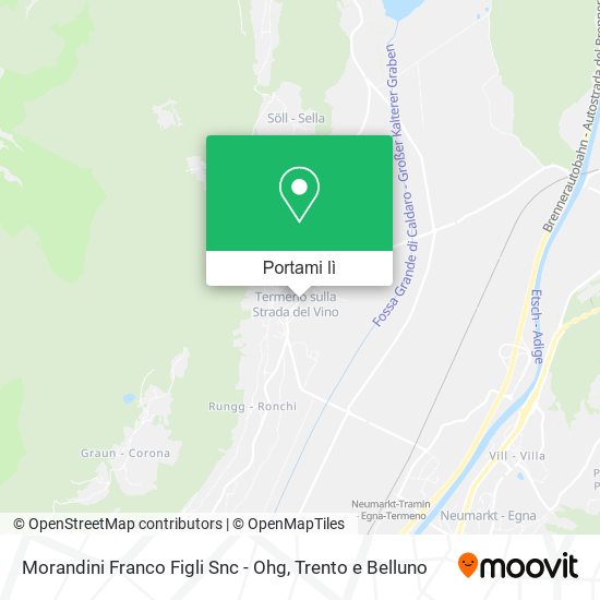 Mappa Morandini Franco Figli Snc - Ohg