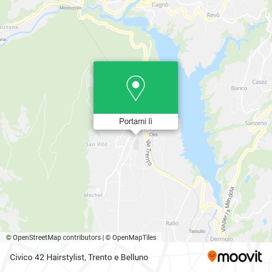 Mappa Civico 42 Hairstylist