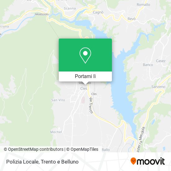 Mappa Polizia Locale