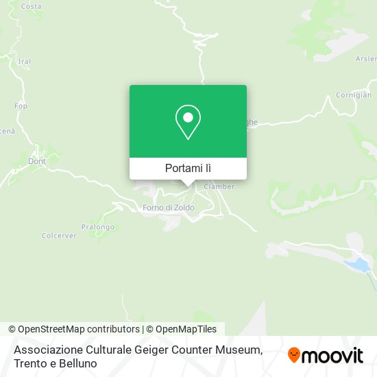 Mappa Associazione Culturale Geiger Counter Museum