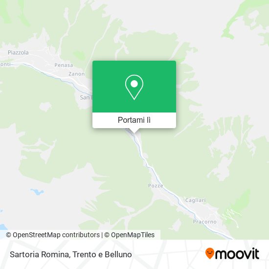 Mappa Sartoria Romina