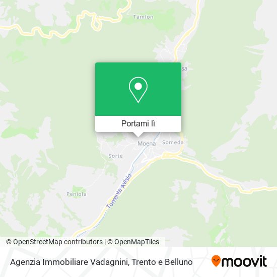 Mappa Agenzia Immobiliare Vadagnini