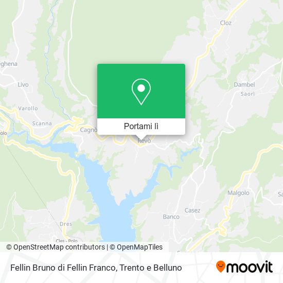 Mappa Fellin Bruno di Fellin Franco