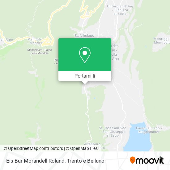 Mappa Eis Bar Morandell Roland