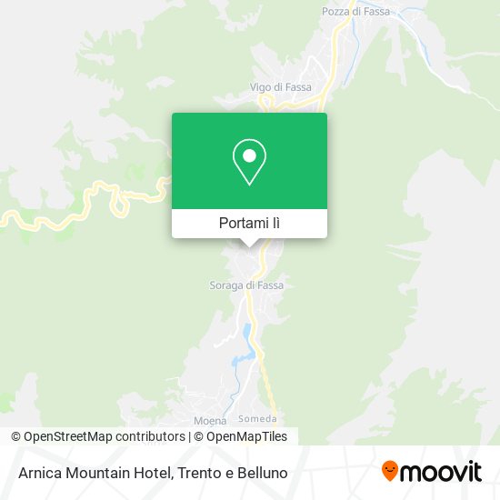 Mappa Arnica Mountain Hotel