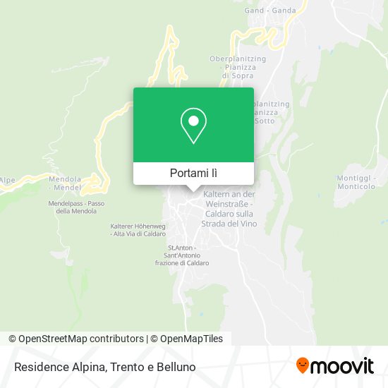 Mappa Residence Alpina