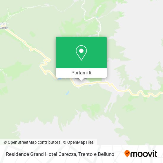 Mappa Residence Grand Hotel Carezza