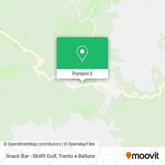 Mappa Snack Bar - Skilift Golf