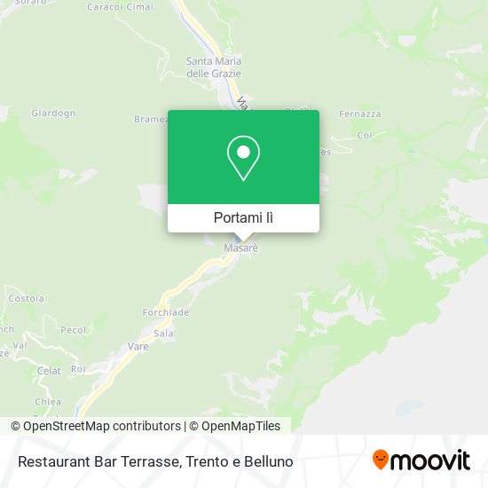 Mappa Restaurant Bar Terrasse