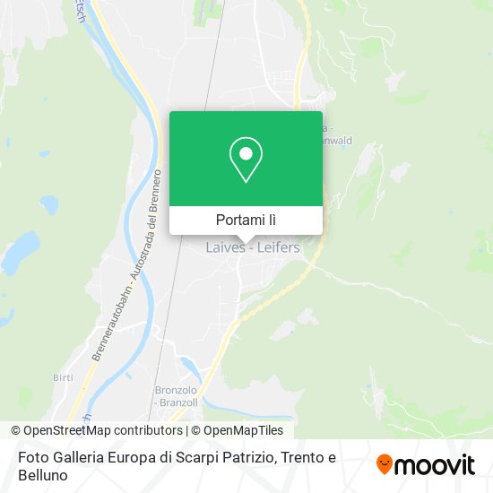 Mappa Foto Galleria Europa di Scarpi Patrizio