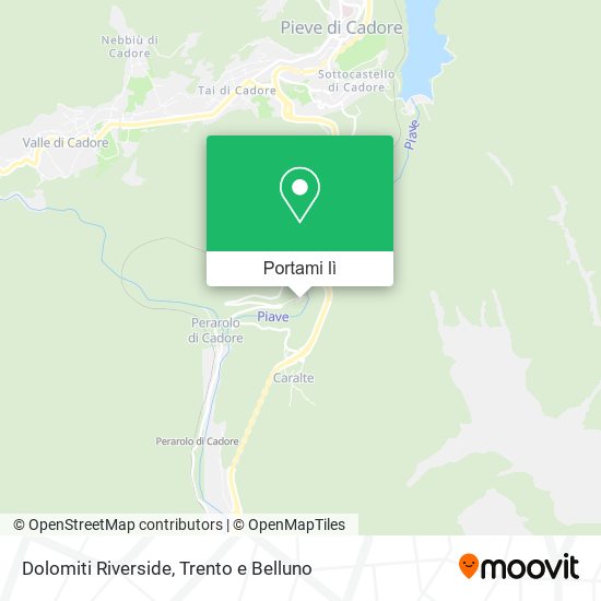 Mappa Dolomiti Riverside