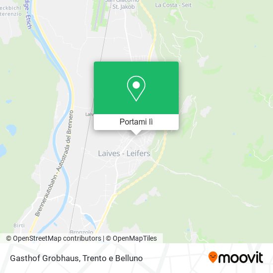Mappa Gasthof Grobhaus