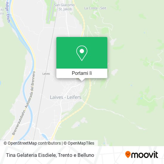Mappa Tina Gelateria Eisdiele