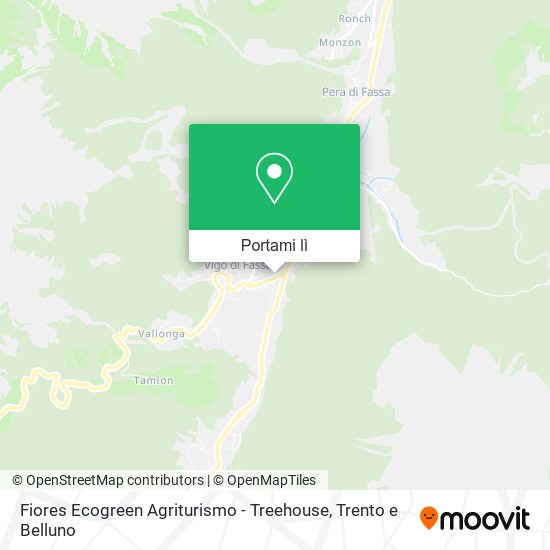 Mappa Fiores Ecogreen Agriturismo - Treehouse