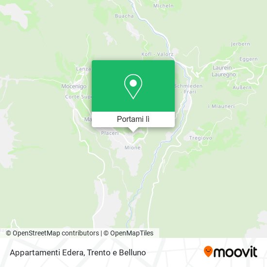 Mappa Appartamenti Edera