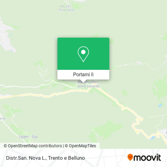 Mappa Distr.San. Nova L.