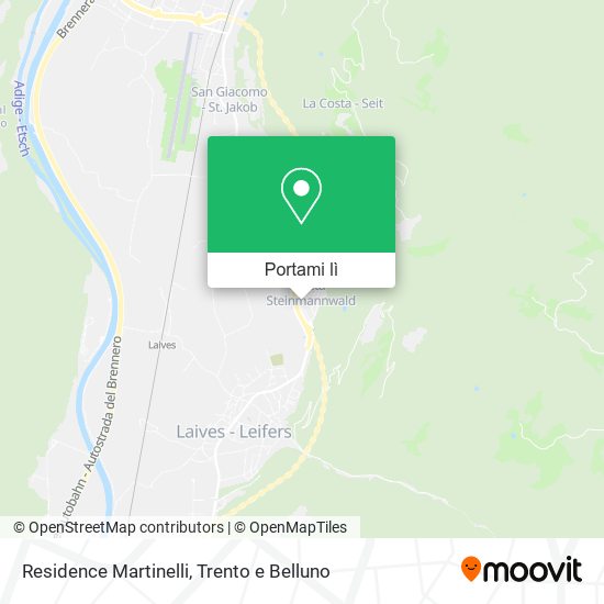 Mappa Residence Martinelli